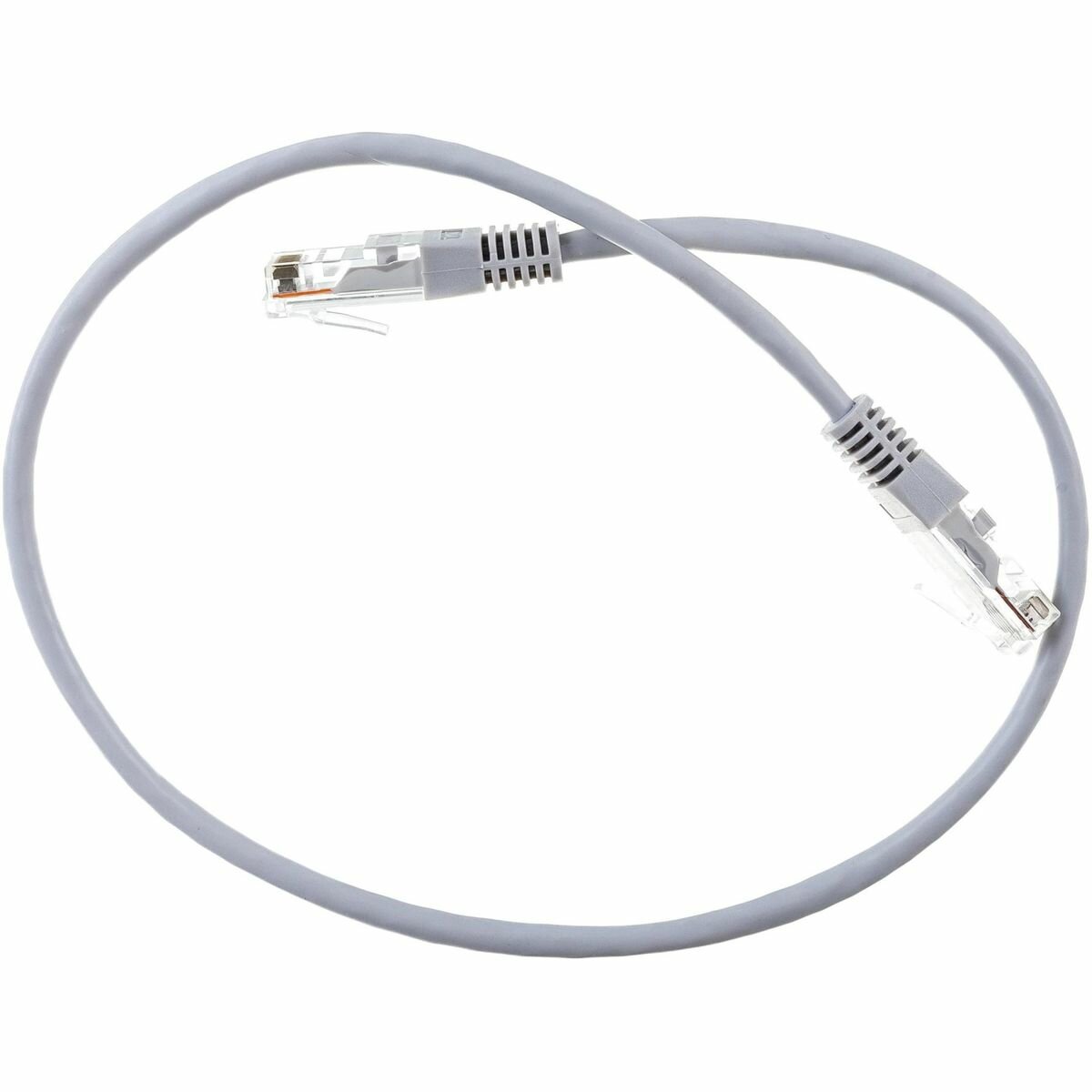Патч-корд TWT TWT-45-45-0.5-GY UTP кат.5e, 0.5 м, серый (2125716)
