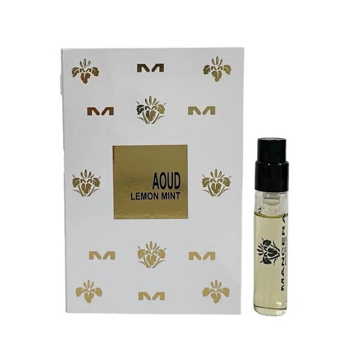 Мансера Уд Лимон Мята парфюм пробник 2 мл унисекс - Mancera Aoud Lemon Mint