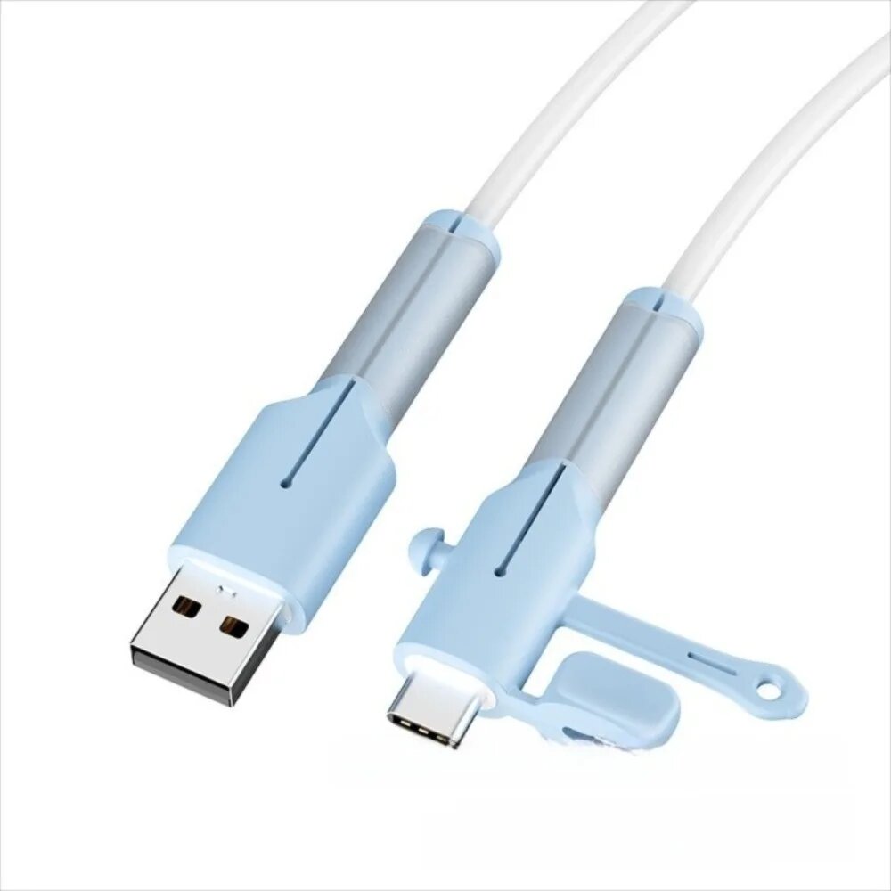 3-в-1 кабель USB Type-C, Голубой
