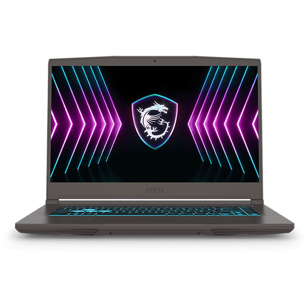 Ноутбук MSI Thin 15 B2RVE-3450XRU Intel Core 5 210H/16Gb (D4)/SSD512Gb/RTX4050 6Gb (45W)/15.6"/IPS/FHD/1920x1080/144Hz/NoOS/RJ-45/Grey/1.86kg