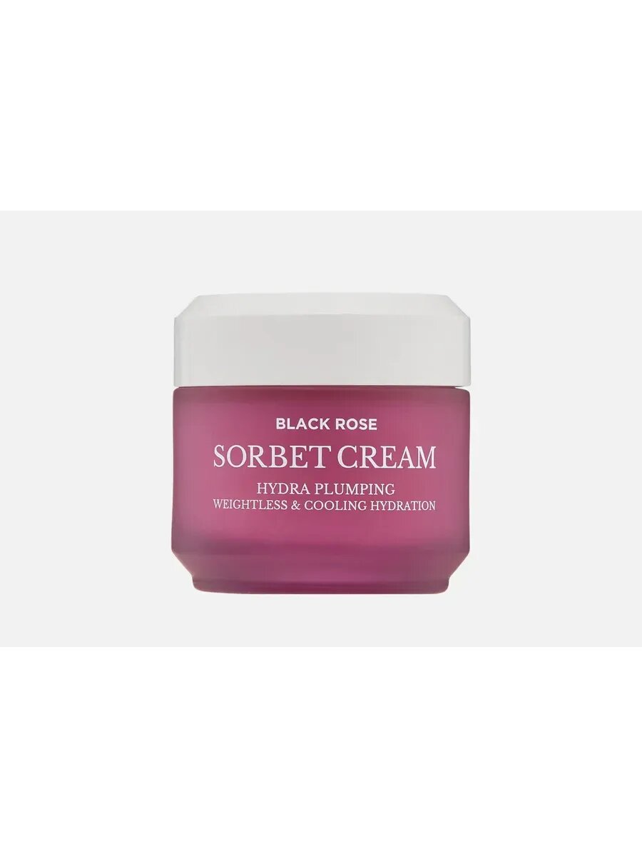 #Heimish BLACK ROSE HYDRA PLUMPING SORBET Увлажняющий крем для упругocти кoжи лица 50мл#