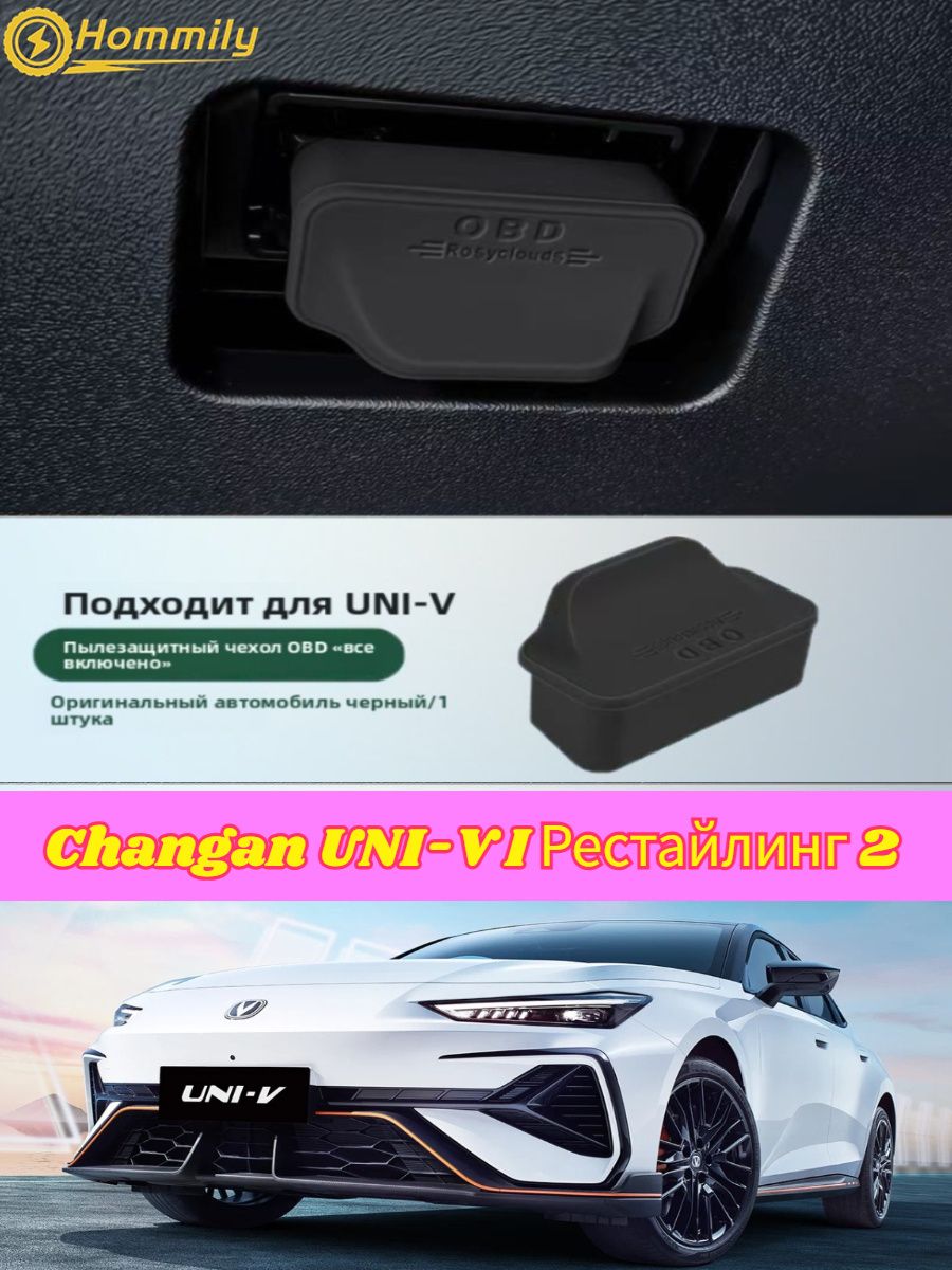 Крышка OBD разъема для (защита от пыли) 2025 Changan UNI-V
