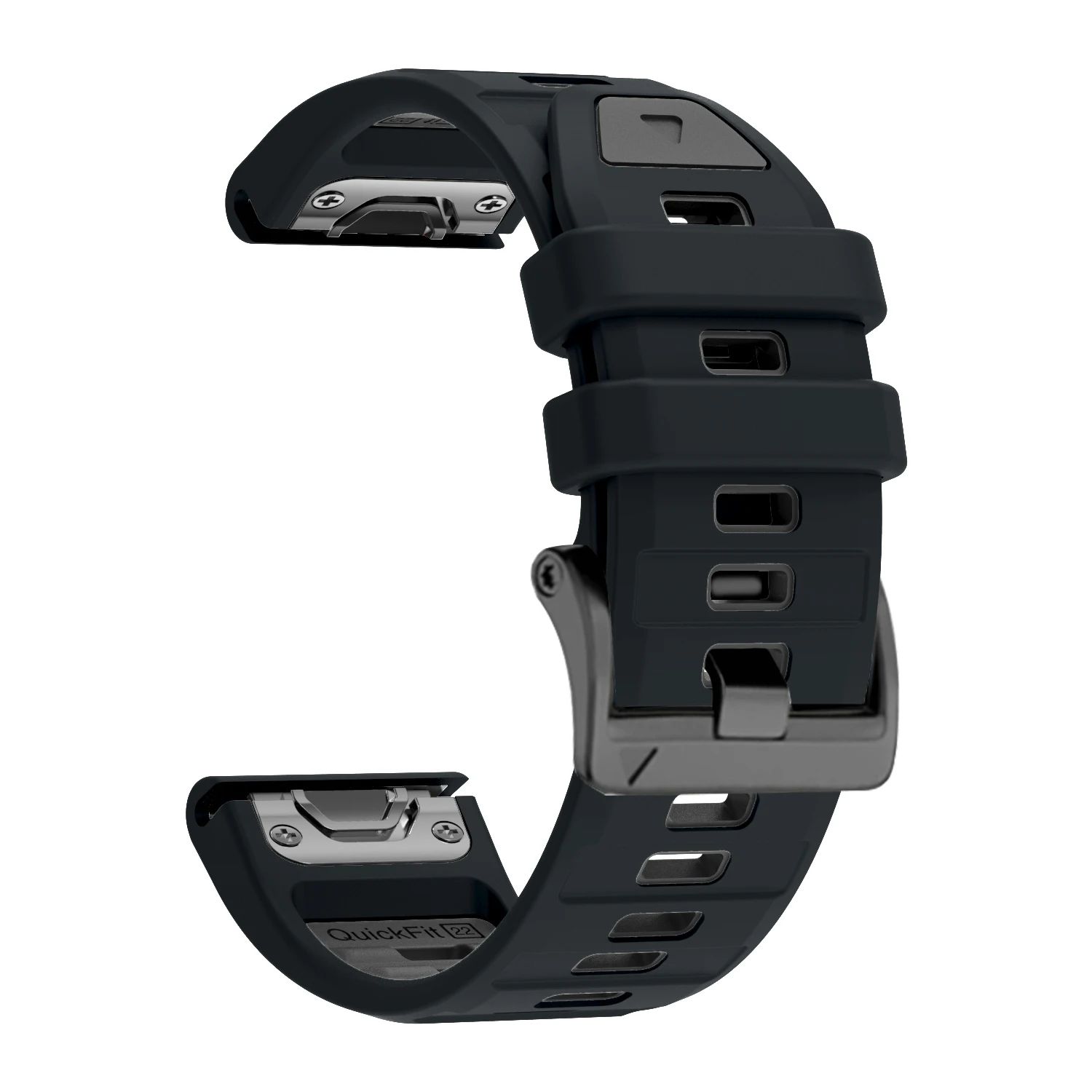Силиконовый ремешок 22мм26мм, совместимый с Garmin Quatix 8 51мм47мм/Fenix 8 51мм47мм Ремешок для смарт-часов, подходящий для часов Garmin Watch 7 7X 6 6X Pro/5 5 Puls Аксессуарыдлячасов