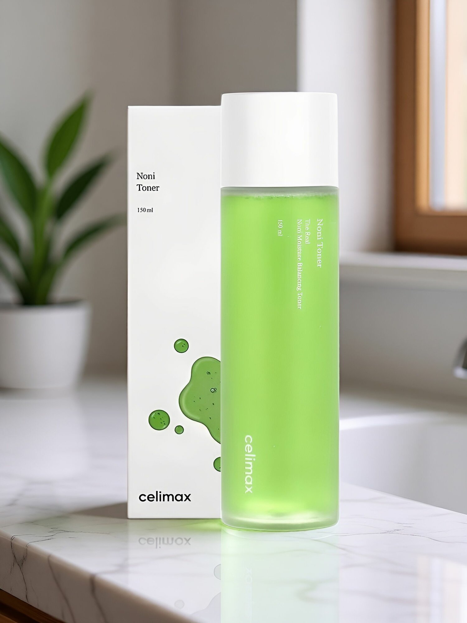 Celimax Тонер для лица увлажняющий с экстрактом нони The Real Noni Moisture Balancing Toner