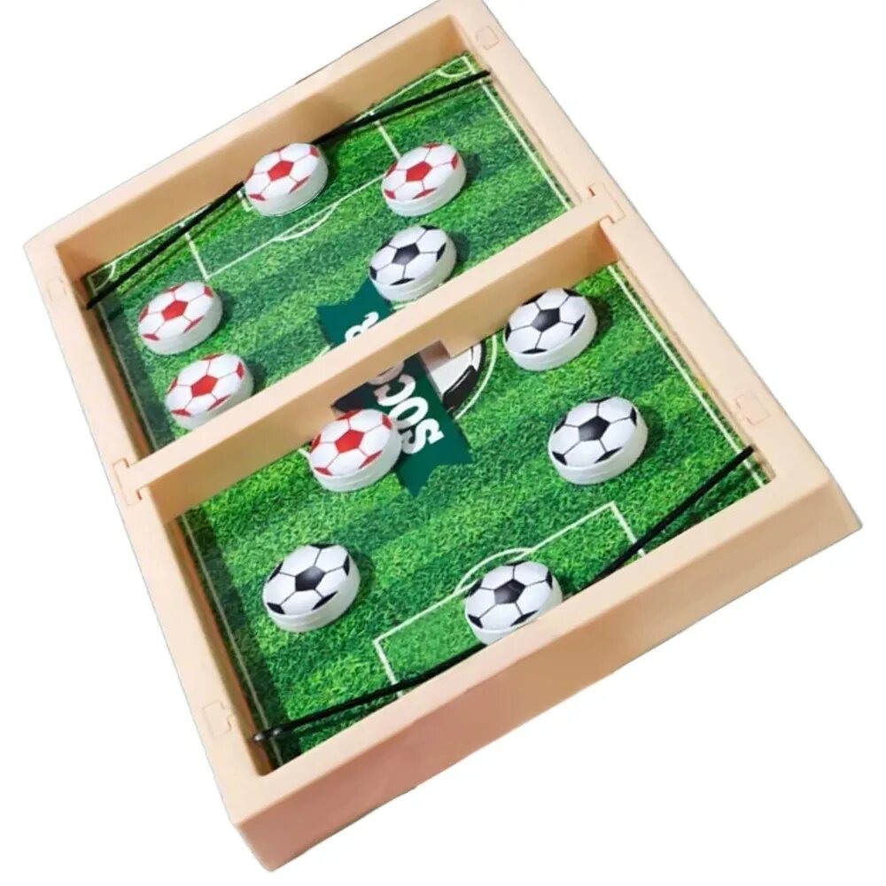 Настольная игра, Двухместная игра в шашки - футбольные шашки, 1 коробка