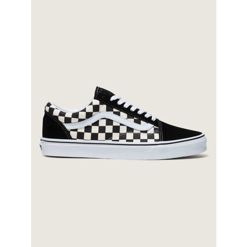 фото Кеды vans old skool checkerboard, размер 8.5, черный