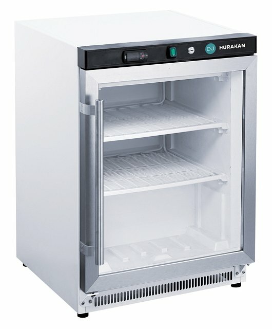 Морозильный шкаф Hurakan HKN-RFS120, 120 л, −22…−18 °C, 3 полки, глухая дверь