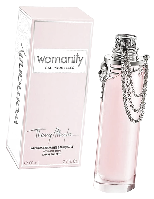 Туалетная вода Тьерри Мюглер Вуманити Эль для женщин 80 мл / Thierry Mugler Womanity Eau Pour Elles