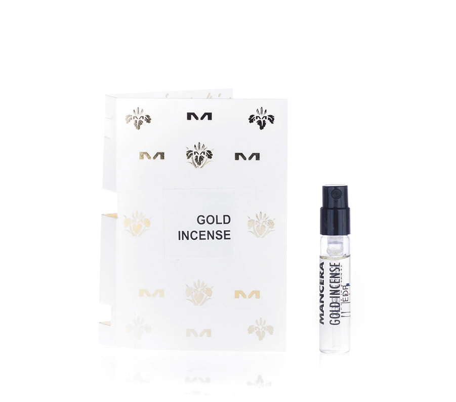 Парфюмерная вода Mancera Gold Incense 2 миниатюра / Пробник парфюма Мансера Голд Инсенс / Сэмпл аромата