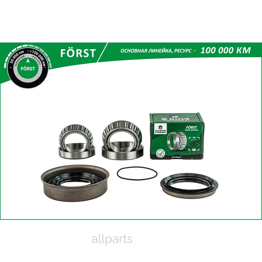 BRING BK1403 Подшипник ступицы NISSAN TERRANO 87-96 пер. (FORST)