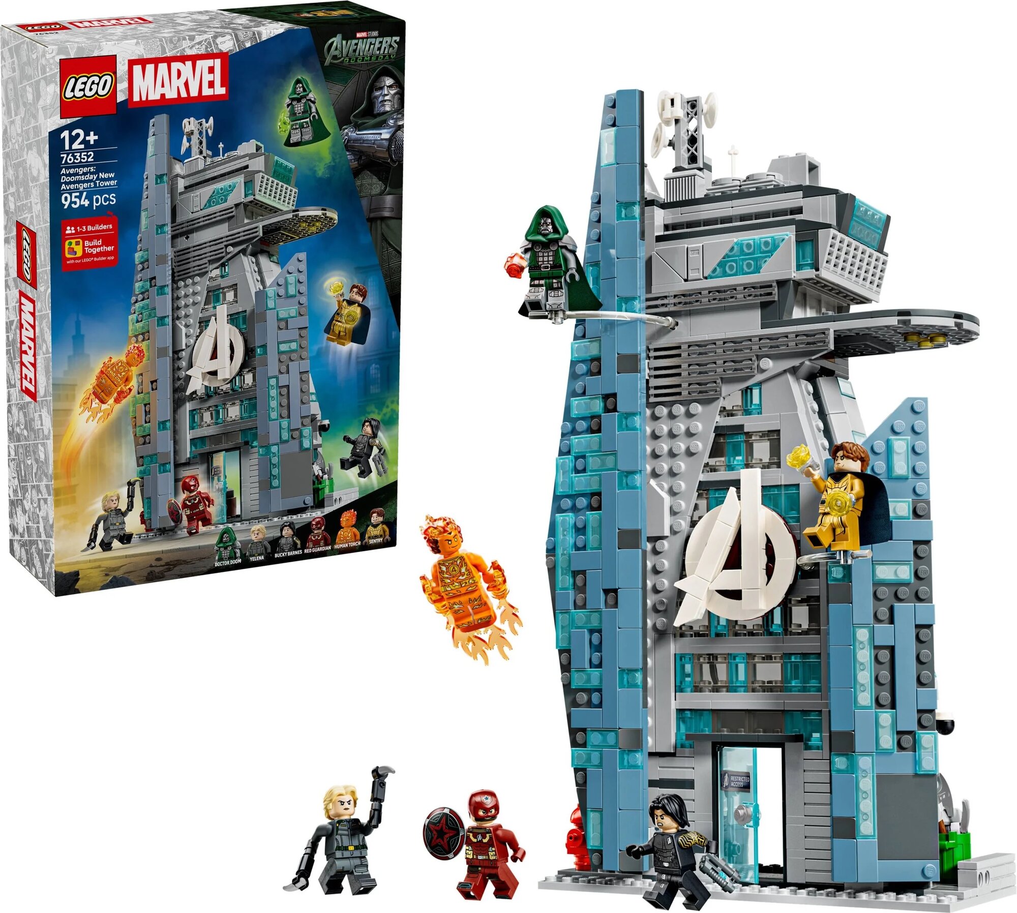 Конструктор Lego Marvel Super Heroes 76352 Мстители: Судный день Новая Башня Мстителей