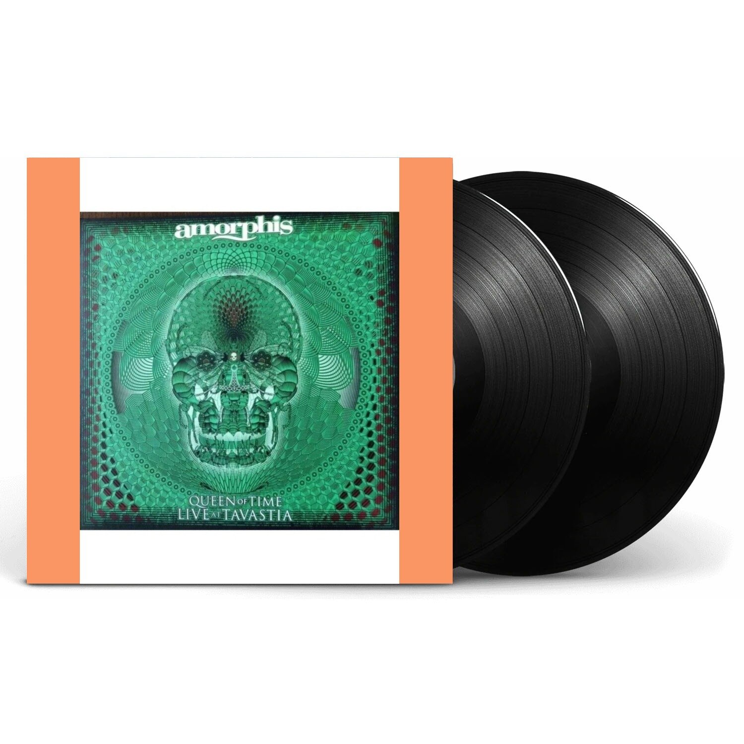 Виниловая Пластинка Amorphis - Queen Of Time - Live At Tavastia 2LP, Limited Edition, Green Marbled vinyl,