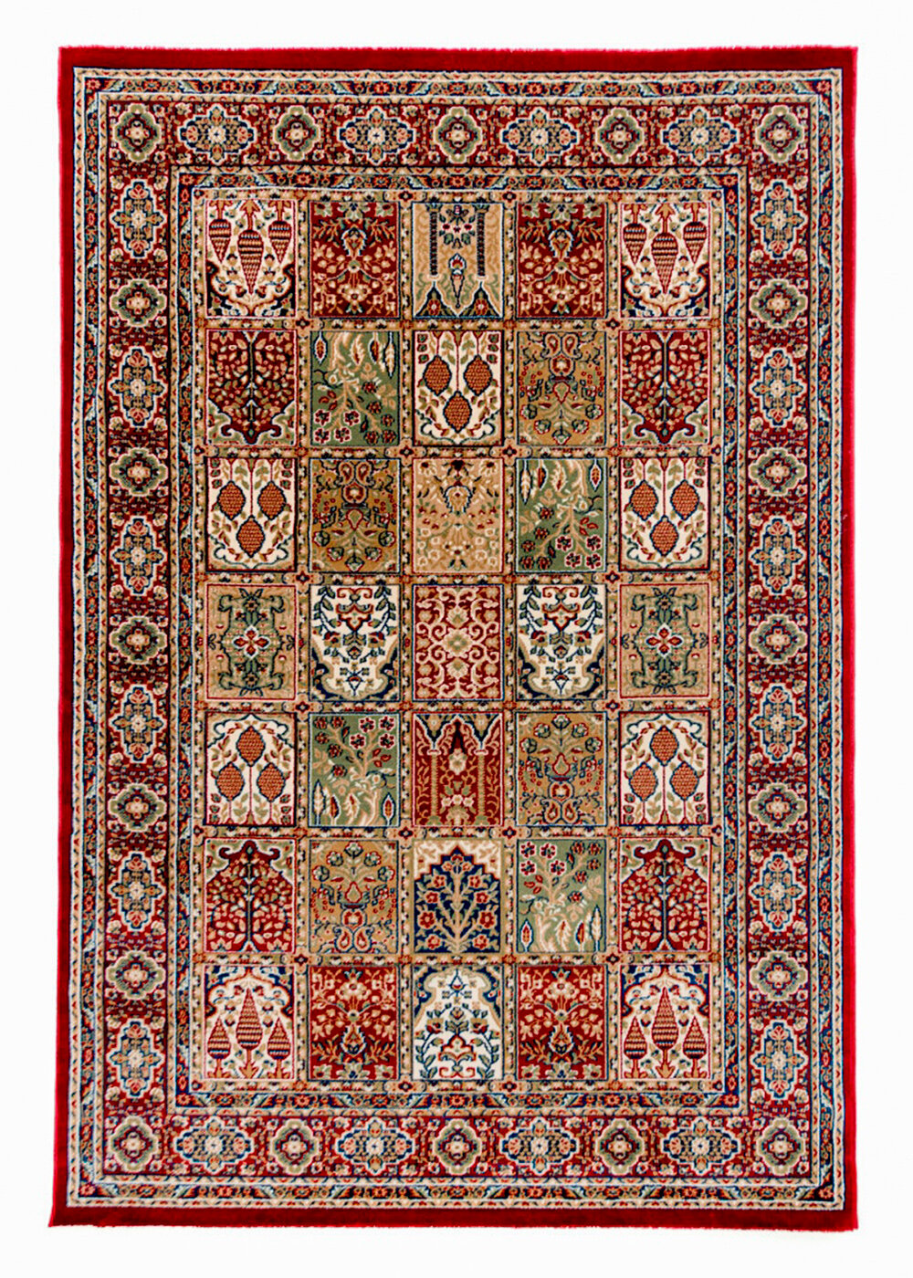 Классический ковер Atlas 2.0x3.0 м 7802 1 41355, красный, бордовый, прямоугольник