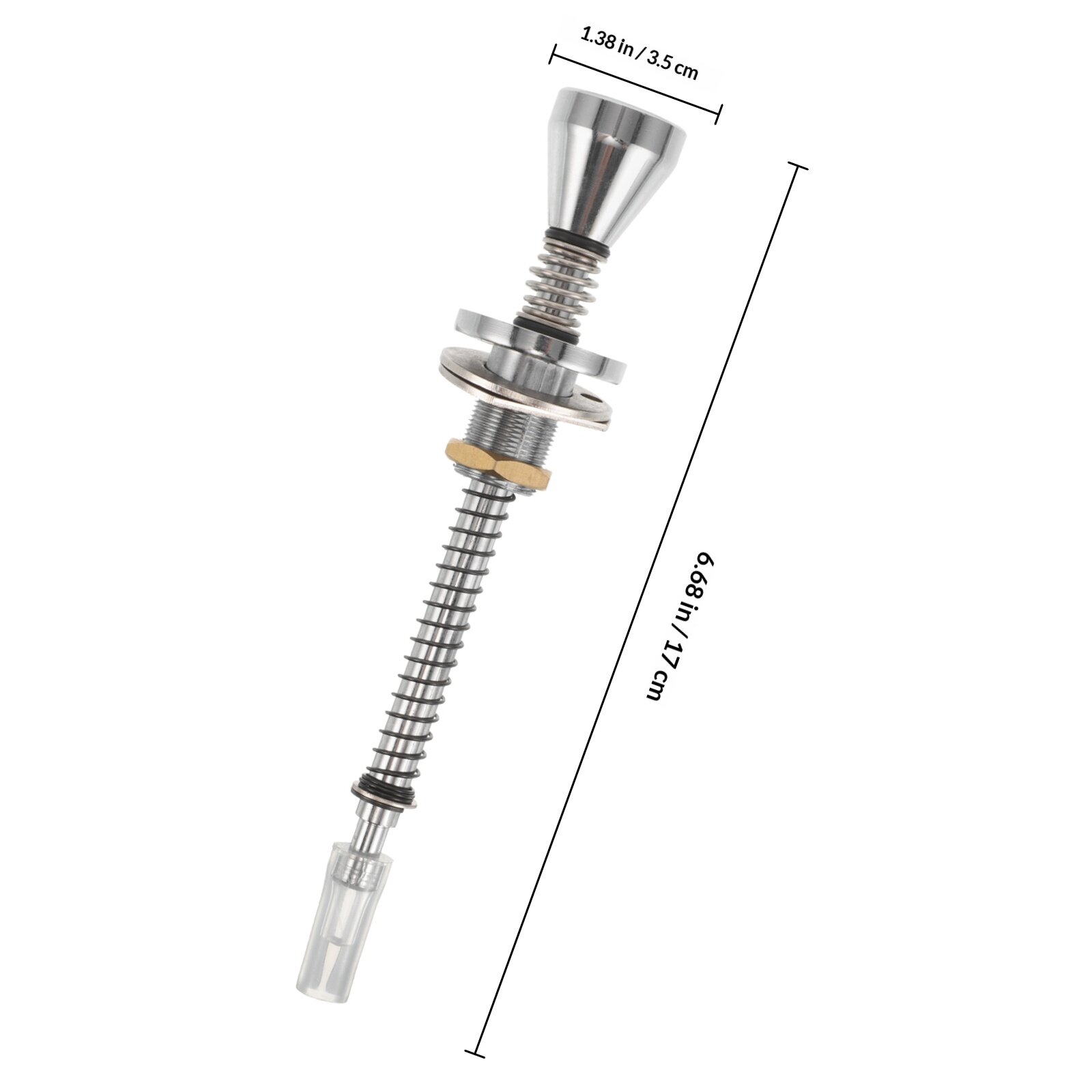 Alloy Pinball Machine Rod Игровые Принадлежности Для Автоматов С Пружиной 17.00X3.50X3.50Cm
