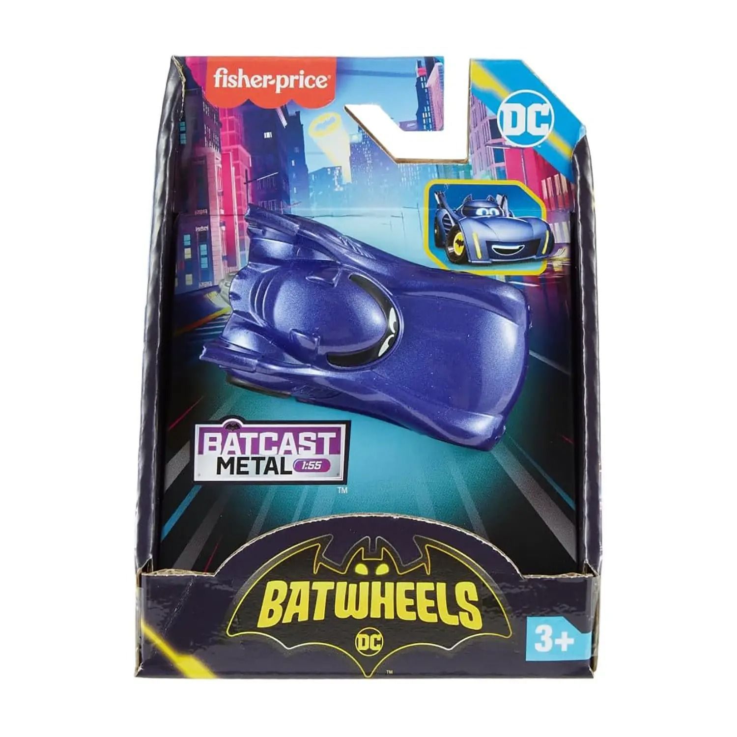 Машинка Fisher Price Batwheels 1:55 HML13_HML12