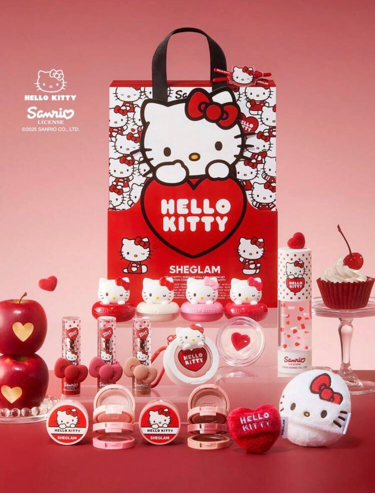 SHEGLAM Hello kitty (Хэллоу Китти) Полный Набор Декоративной Косметики