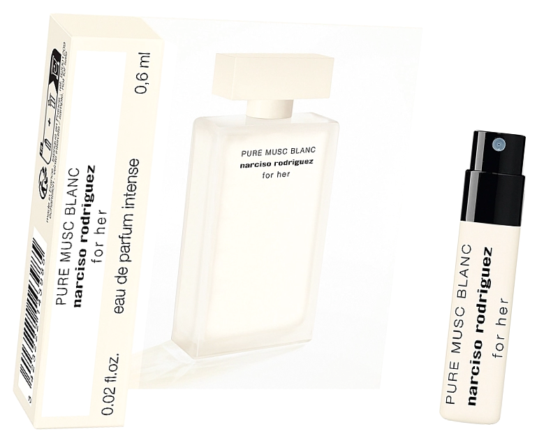 Парфюмерная вода Narciso Rodriguez Pure Musc Blanc For Her пробник 0.6 / Нарциссо Родригес Пьюр Муск Бланк Фор Хё мини-версия