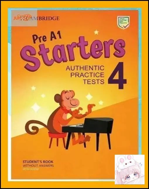 Эксклюзивное учебное пособие Cambridge YLE Starters 4 Student's Book для экзаменационной сессии с 2018