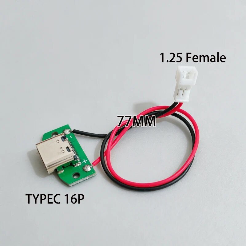 Cltgxdd USB Type-C адаптер-плата 16-контактная для зарядки 04 PH 1.25 female