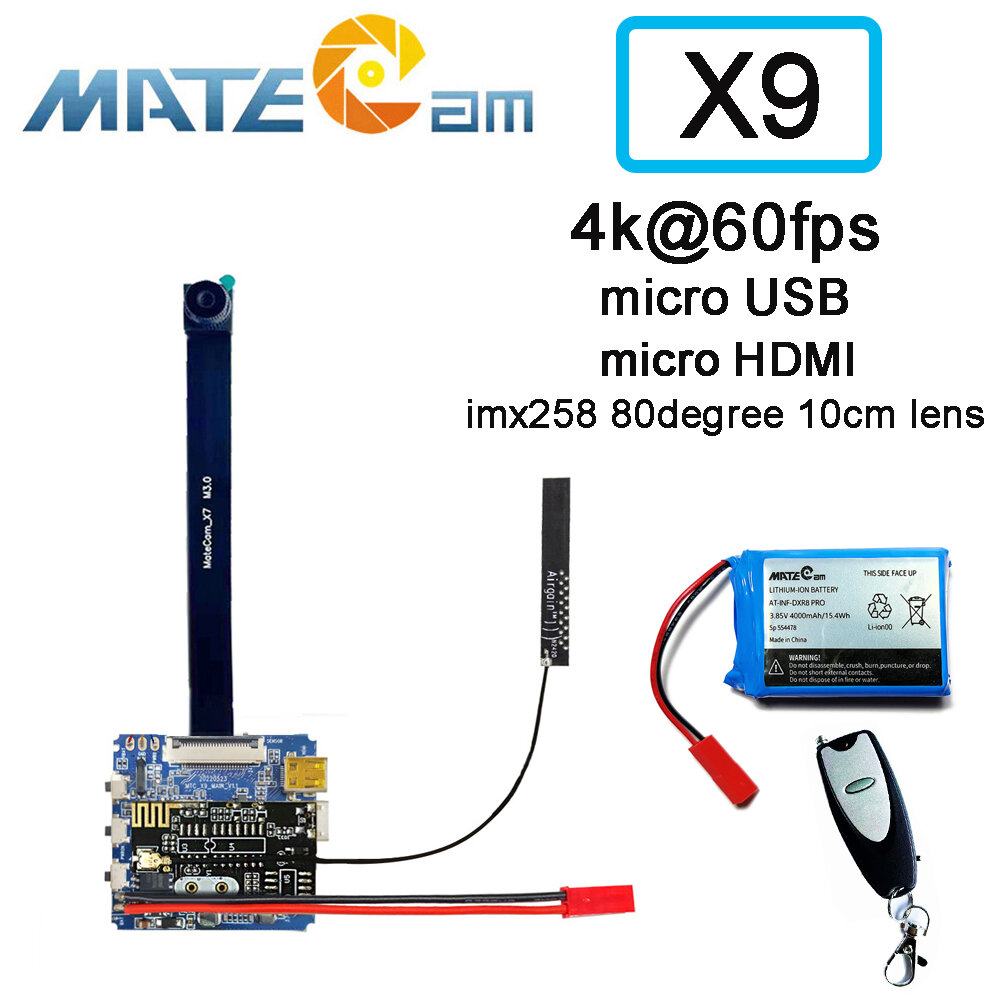 Мини-объектив MATECam IMX258 для камер X9