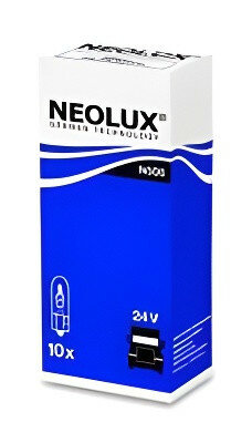 Лампа накаливания! (щитка приборов без патрона) 1.2W 24-30V W2x4.6d\ Omn NEOLUX N508