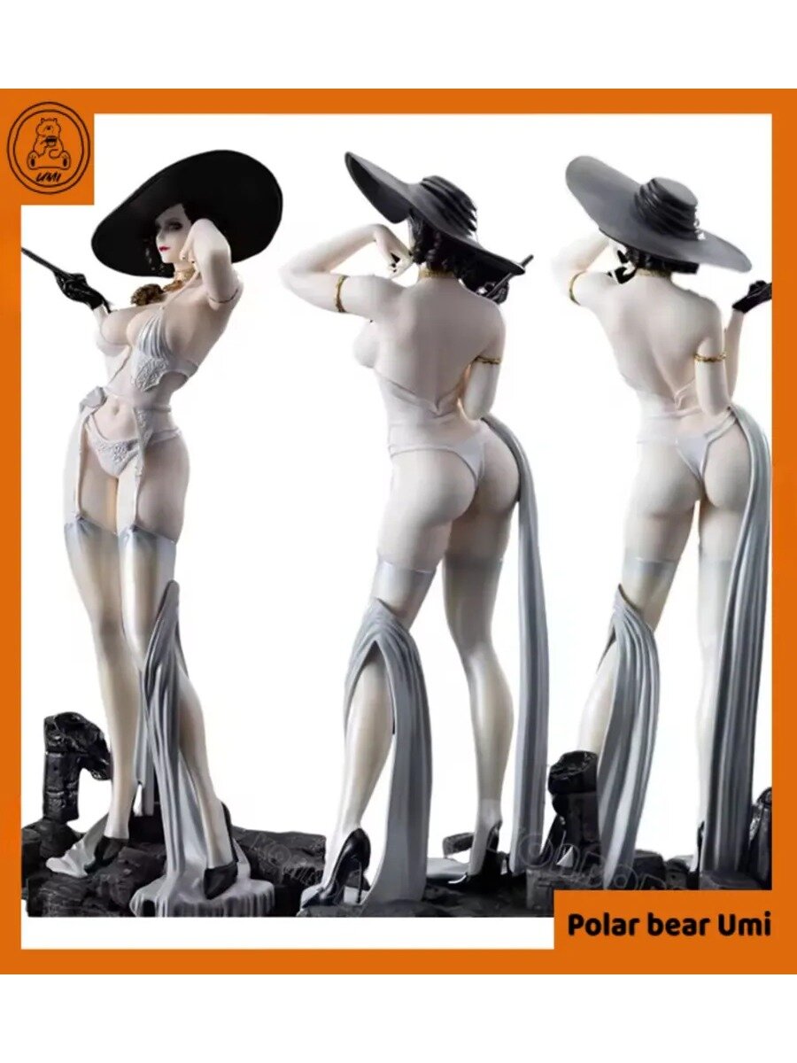 Фигурки Альсина Димистреску resident evil Alcina Dimitrescu Коллекционная Фигурка 30cm