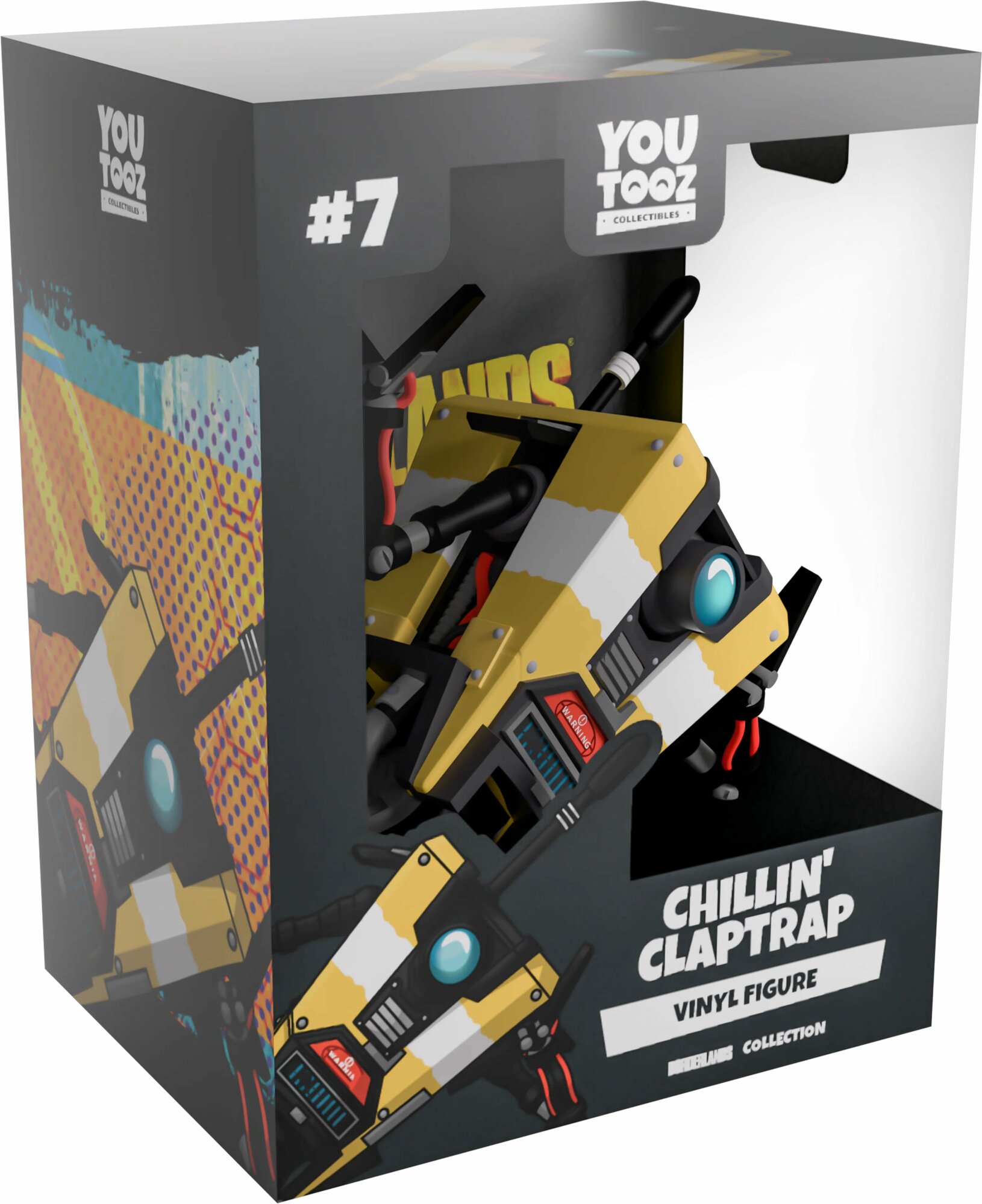 Youtooz Коллекционная фигурка " Borderlands", Chillin Claptrap,8.89cm