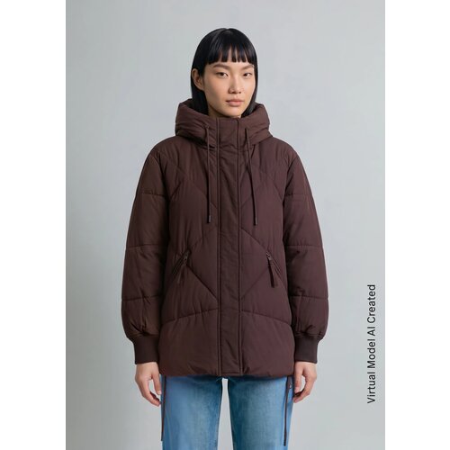 фото Куртка marc o'polo denim, размер l, коричневый