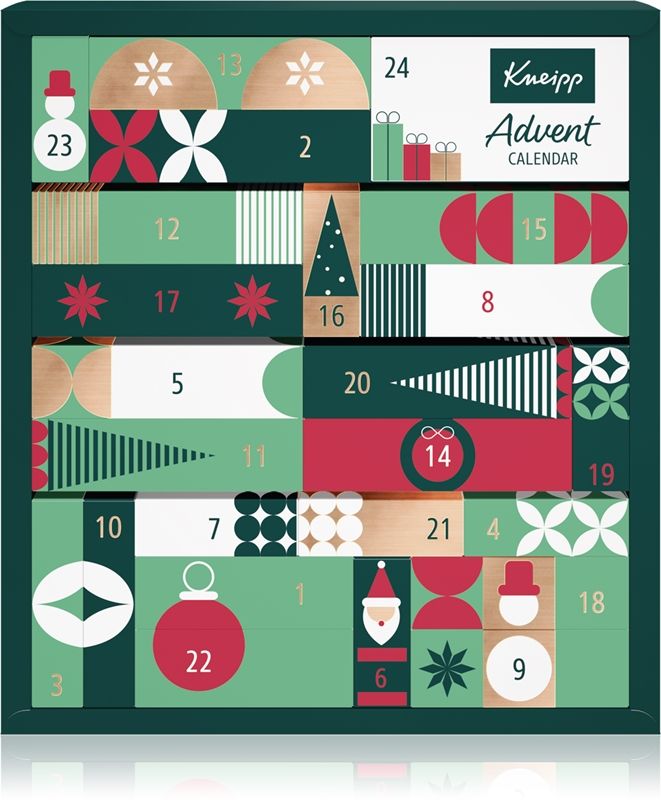 Адвент-календарь Kneipp Advent Calendar, 24 предмета