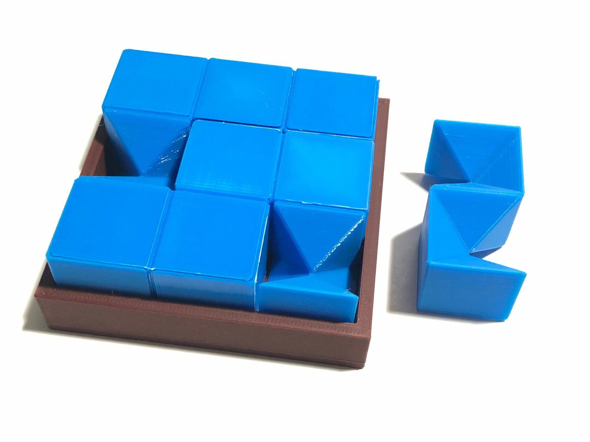 3D-пазл сборный геометрический, PLA, 3D-печать, арт. PZ-PUZ-TV-4208010
