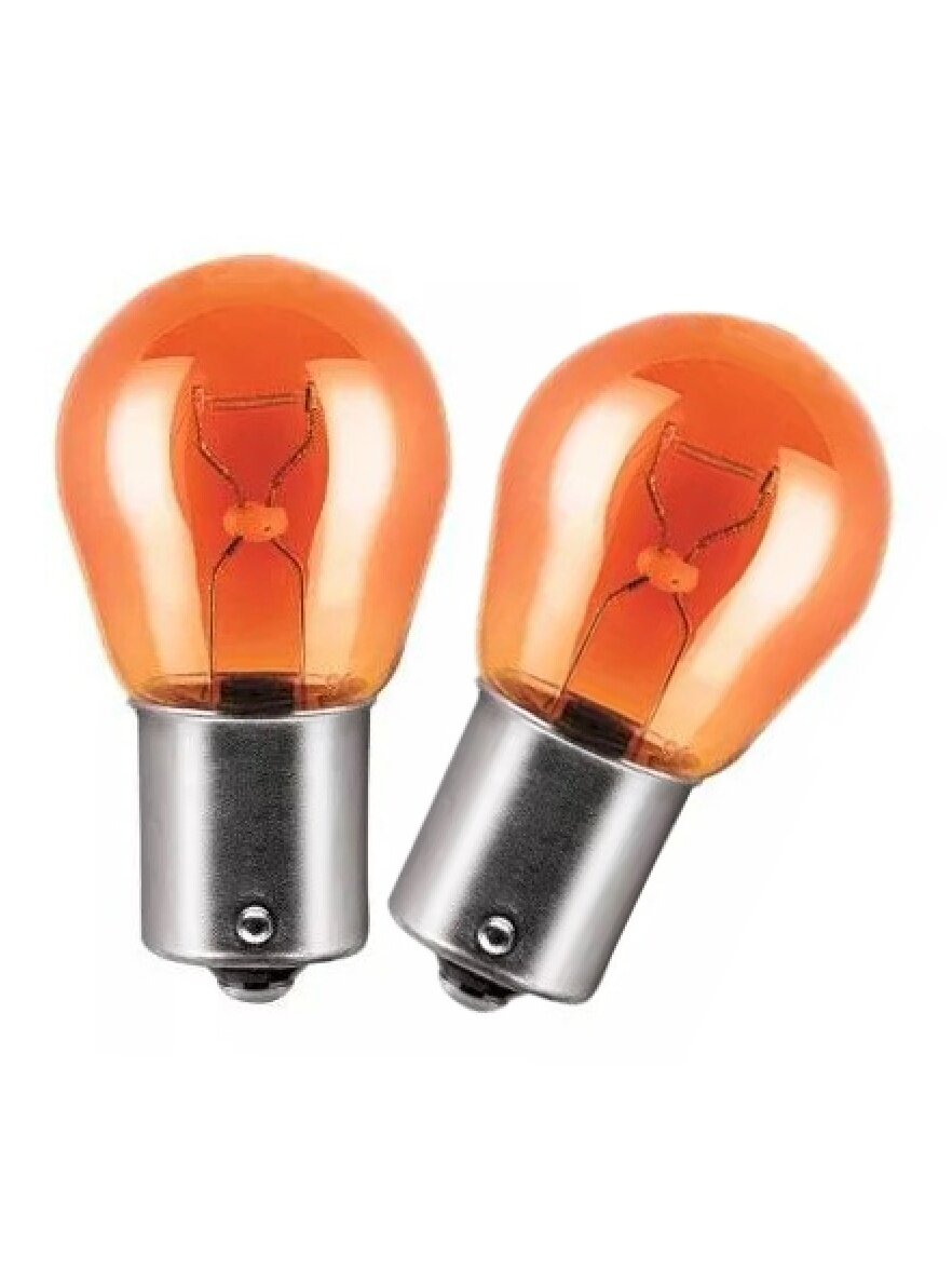 Лампа автомобильная Osram Original PY21W BAU15s 12V 21W, 2шт, 7507-2BL