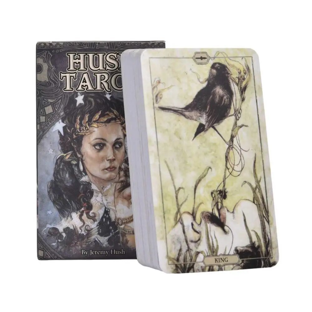 Карты Таро Hush A 78 Колода Oracle English Visions Divination Edition Borad Игральные игры