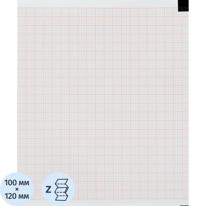 Лента тепл. регист. для ЭКГ CARDIETTE AR-1200 120х100х300, К120Z100АК300