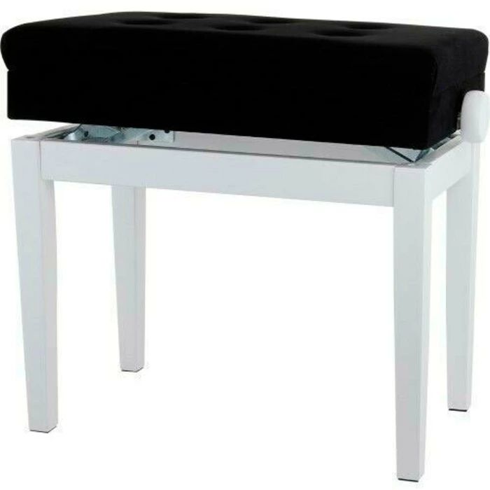 Gewa Piano bench Deluxe Compartment White matt 130520 Банкетка для пианино