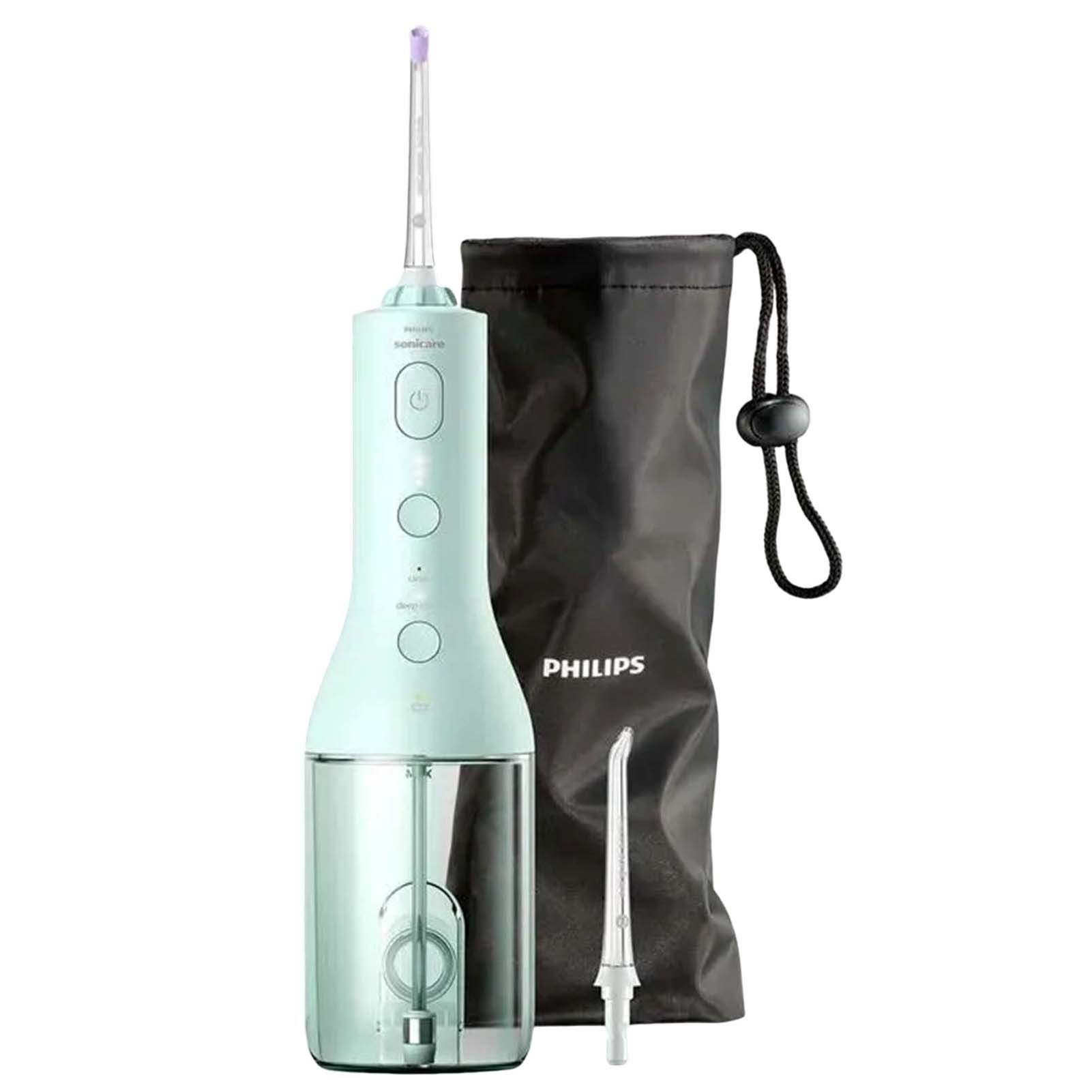 Ирригатор Philips Sonicare Cordless Power Flosser 3000 HX3806/34, Мятно-зеленый
