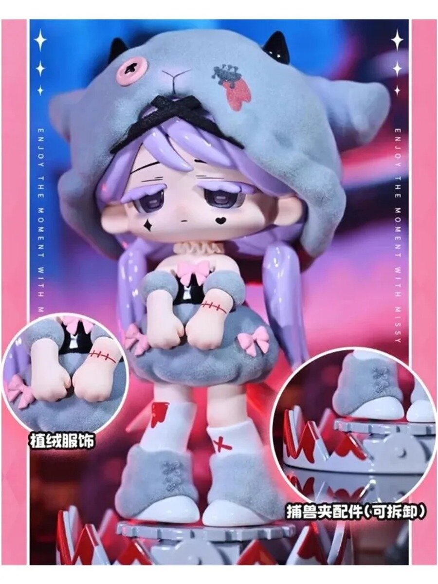 Фигурка Ticify Missy Sweet Mourning Lolita Series, ПВХ, 13, для повседневного использования