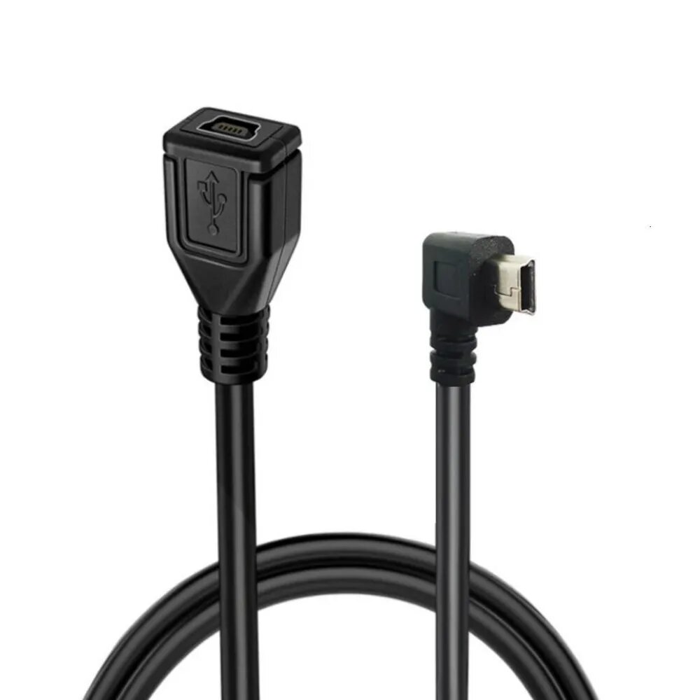 Мини USB (M) мини USB 5Pin (F) кабель, - Правильный изогнутый стиль