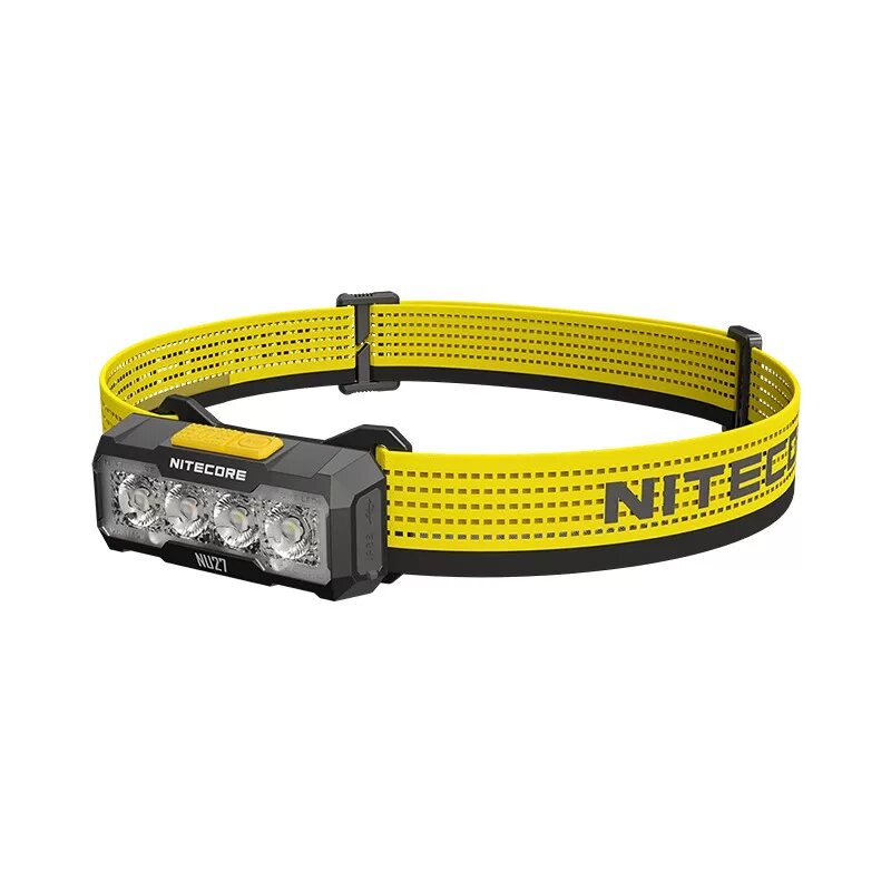 Фонарь-налобник Nitecore NU27 Night Shadow Black, многоцветный, IPX8, 1000 лм, для трейлраннинга, походов и кемпинга