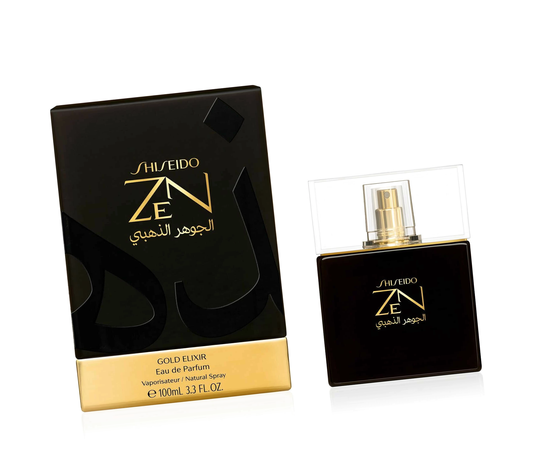 Женские духи Shiseido Zen Gold Elixir 100 мл / Шисейдо Зен Голд Эликсир 2018
