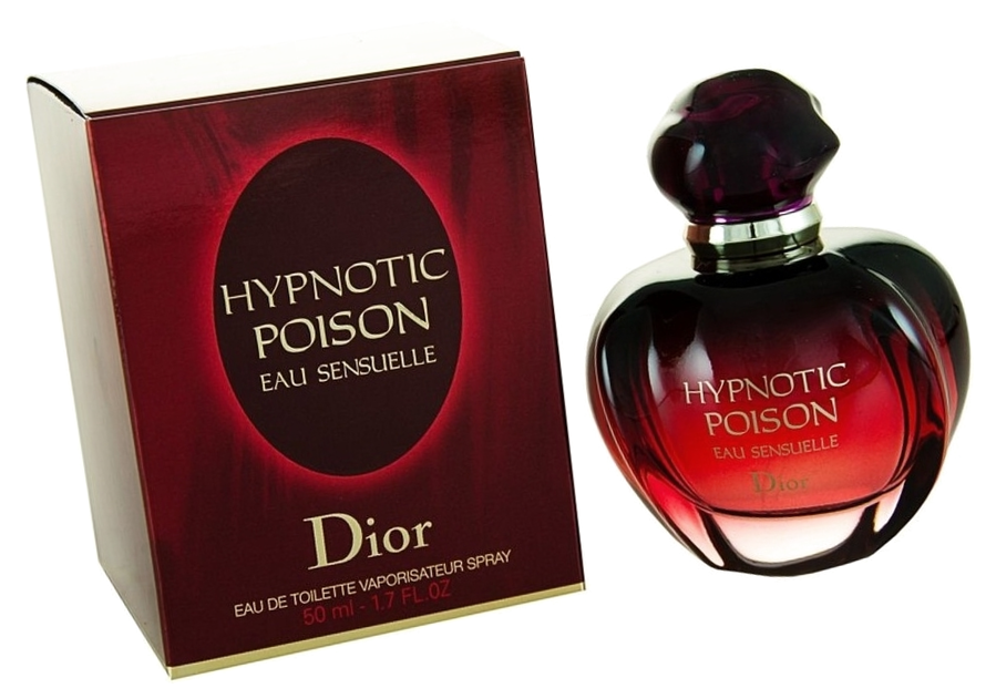 Женская туалетная вода Christian Dior Hypnotic Poison Eau Sensuelle 50 мл - Кристиан Диор Пуазон Сенсуэль