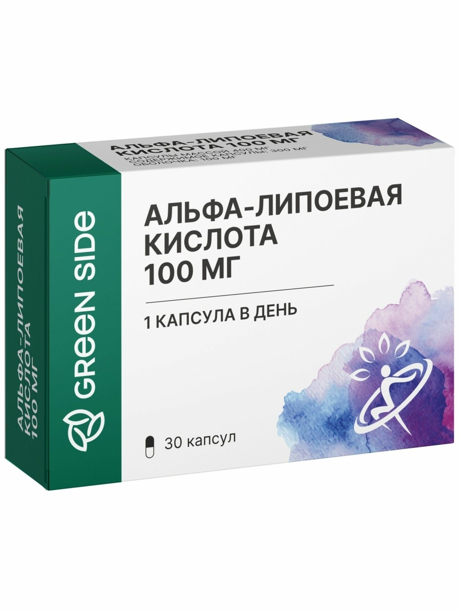 Альфа-липоевая Кислота капс №30 Грин Сайд