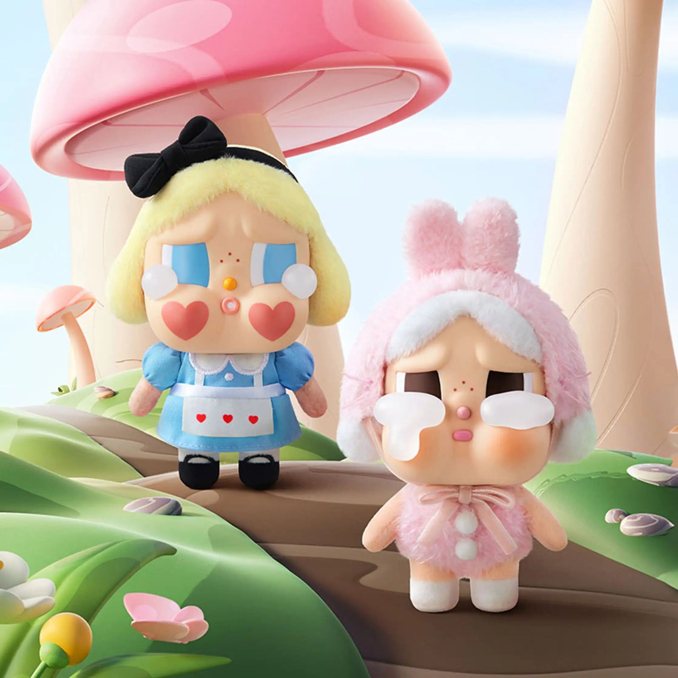 Коллекционная фигурка Слепая коробка POP MART CRYBABY Crying Again Series-Vinyl Face Plush