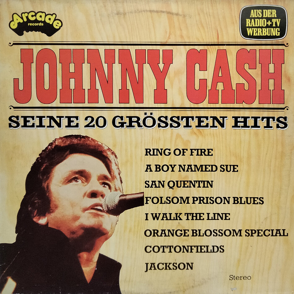 Винтажный винил Johnny Cash — Seine 20 Grossten Hits (LP)