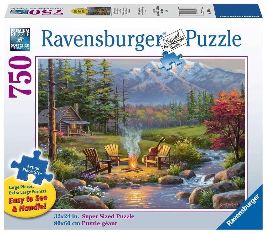 Пазл Ravensburger Гостиная над рекой, 750 элементов