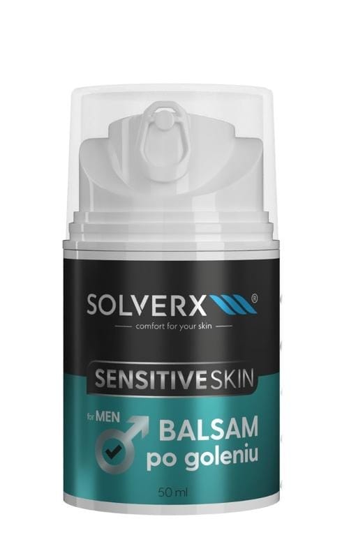 Бальзам после бритья Solverx Sensitive Skin Men, 50 мл