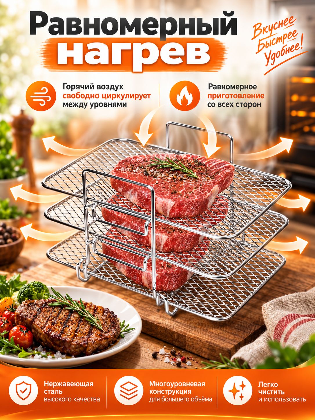 Решетка для аэрогриля