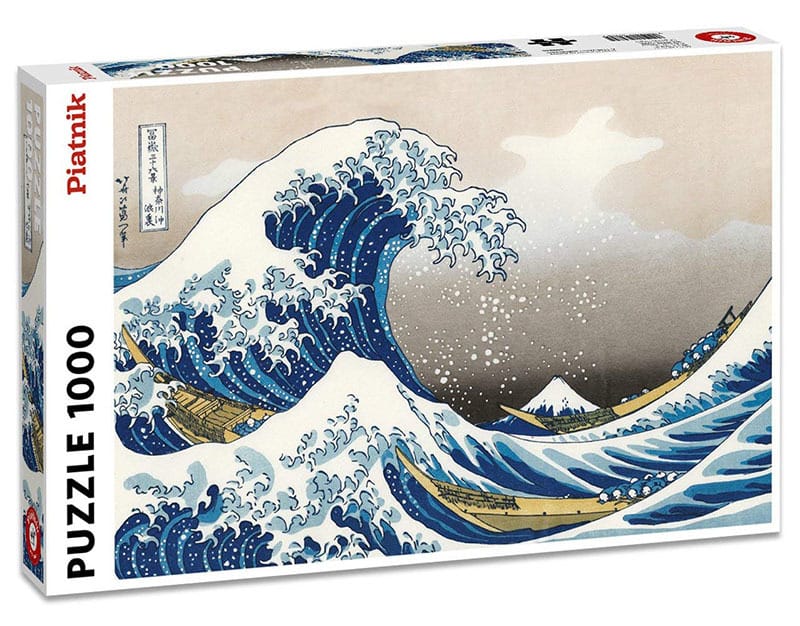 Пазл Piatnik Hokusai Большая волна, 1000 элементов, 67.5 х 44.1 см