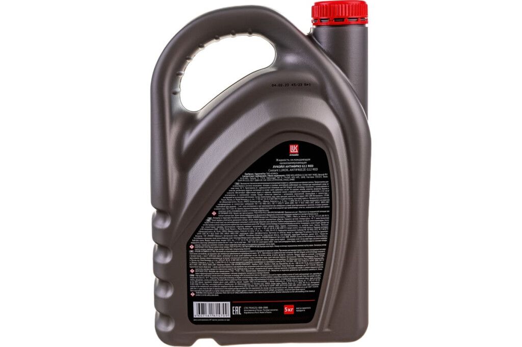 Антифриз Лукойл RED G12 красный -40 С 5 кг