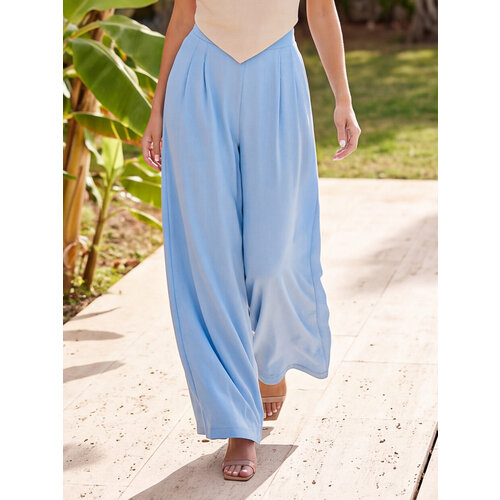 фото Брюки mimi pajamas new, размер xxxl, голубой