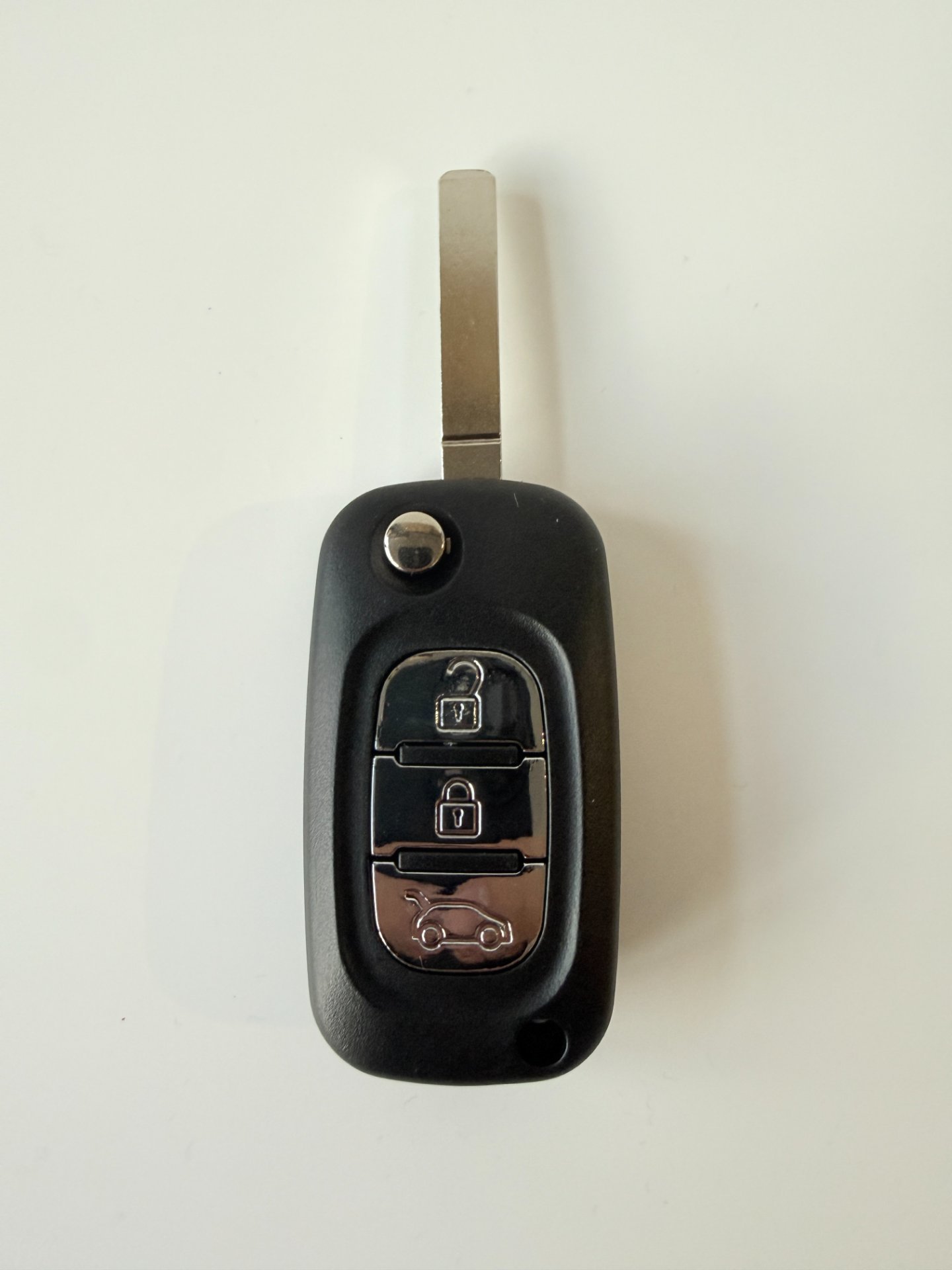 Корпус ключа 3 кнопки Renault Duster, Logan, Sandero, Megane, Fluence, Clio, Kangoo, FS-RENAULT-04 VA2